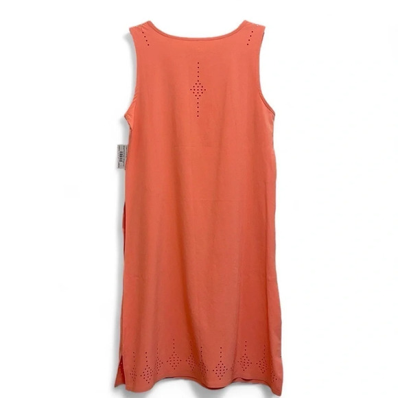 Tittle Nine Unconventional Sleeveless Dress QUICK-DRY UPF 50+ XS 2 Orange - Picture 6 of 11